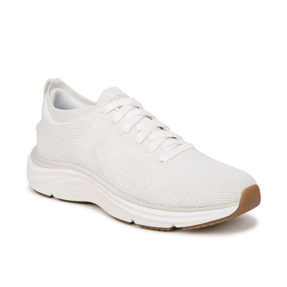Dr. Scholl's Wms Feel Support Washable Lace Up Sneakers White Size 8.5 NEW! $130